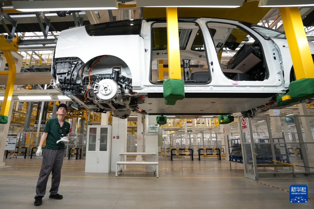 活力中國調(diào)研行丨感受北京新能源汽車生產(chǎn)脈動