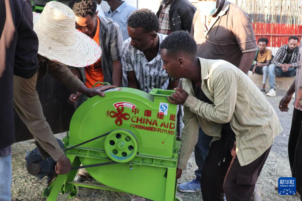 中國向中埃塞農(nóng)業(yè)減貧示范村捐贈一批農(nóng)業(yè)設(shè)備