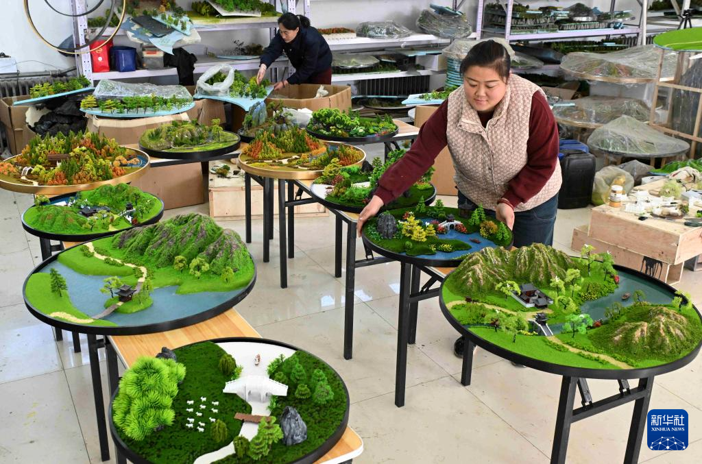 河北平山：小沙盤托起大產(chǎn)業(yè)