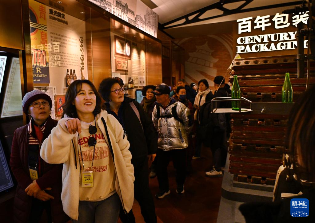 青島迎來(lái)跨年入境韓國(guó)旅游團(tuán)