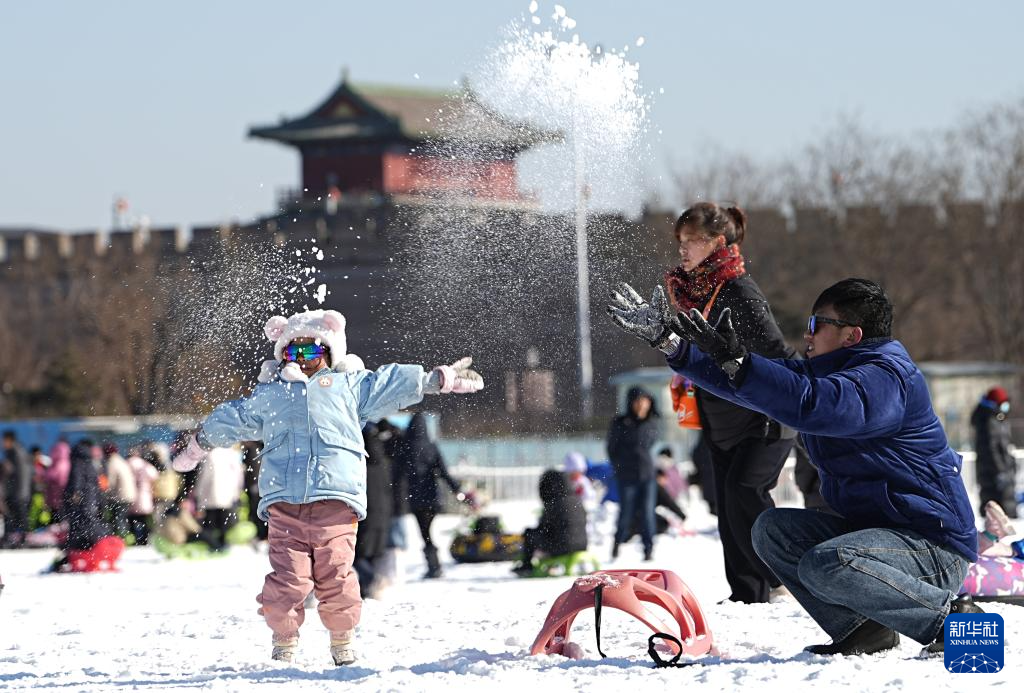 河北石家莊：冰雪經濟熱