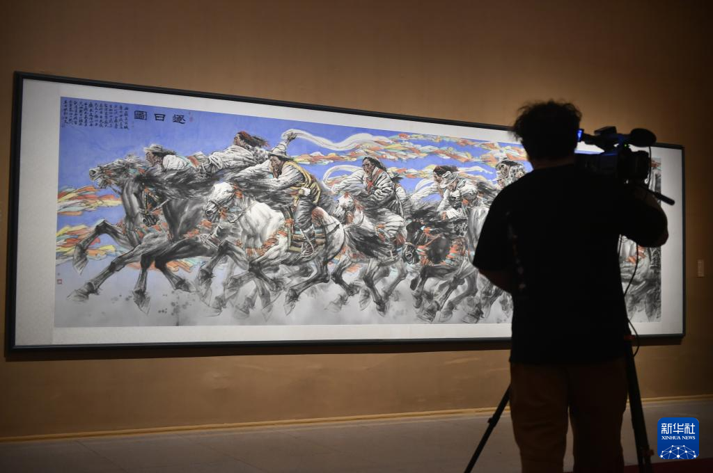 中國美術館新春大展在京開幕